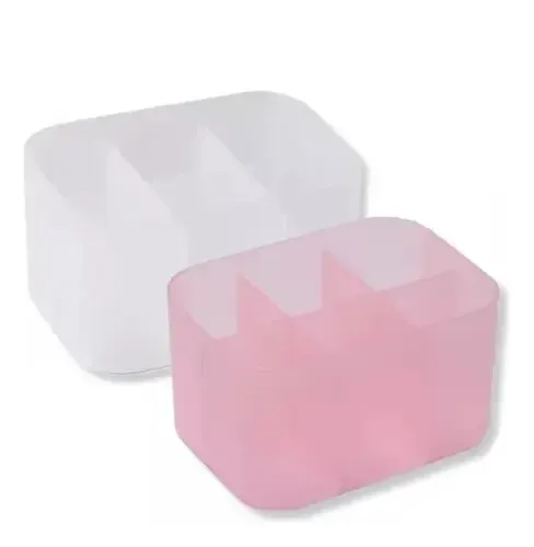 Porta Pinceles Limas Lápices Organizador 6 Divisiones Uñas