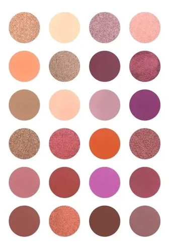 Paleta Legally Nude 24 Sombras De Rude Cosmetics Original