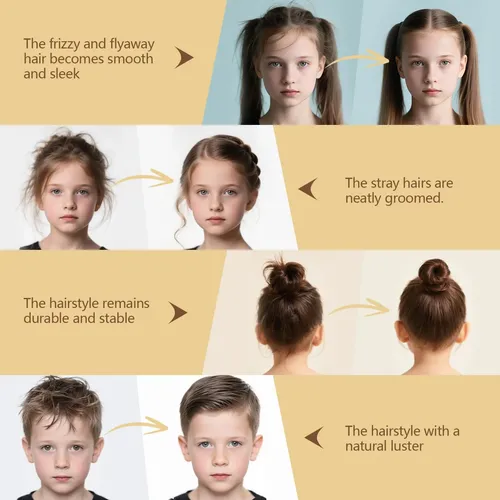 Gel Para Peinar El Cabello Para Niños Gowwim, 80 Ml, Hidrata