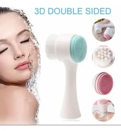Cepillo de limpieza esponja facial masajeadora exfoliante