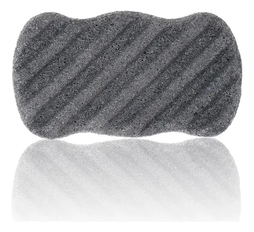 Suave Esponja De Carbón De Bambú