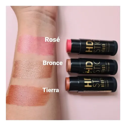 Stick Hd Blush Rubor en Barra Katalia Tono del Maquillaje Color Bronze