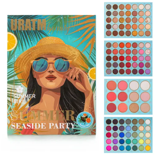 Paleta De Maquillaje Plegable De 117 Colores, Paleta De Somb
