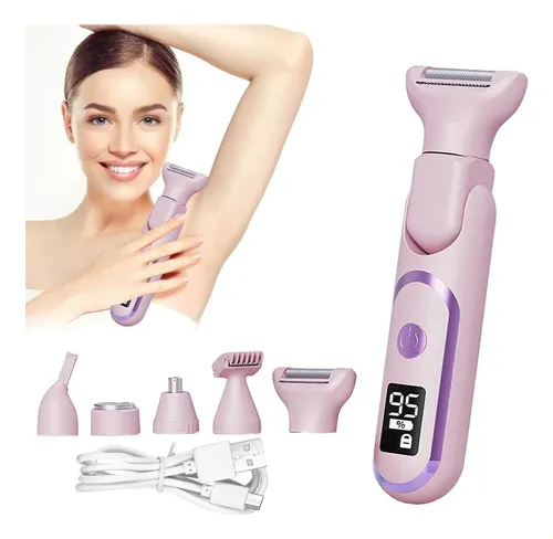 Kit Depilatorio 5 En 1 Indoloro Multifuncional Para Mujer