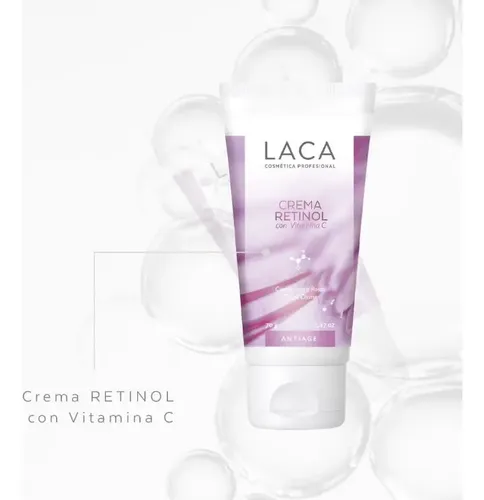 Crema Retinol Con Vitamina C Laca 70g Tipo de piel Madura Fotoenvejecida Apagada