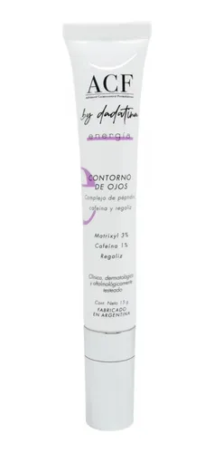 Acf By Dadatina Energía Crema Contorno De Ojos Vegano X 15gr