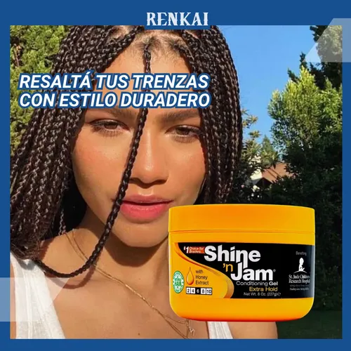 Gel Trenzado De Sujeción Fuerte Para Trenzas Giratorias