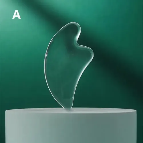 Tablero Gua Sha Transparente, Masaje Gua Sha For