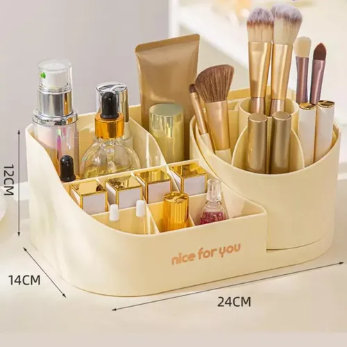 Porta Brochas Organizador Pinceles Limas Maquillaje Multiuso
