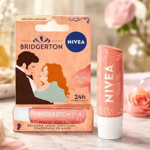 Balsamo Labial Nivea Bridgerton Peach