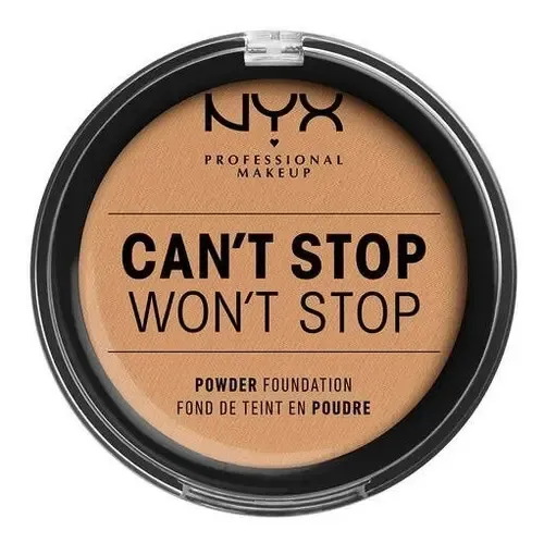 Base de Maquillaje en Polvo NYX Can’t Stop Won’t Stop para un Acabado Mate Aterciopelado Tono Soft Beige