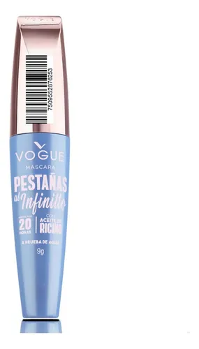 Máscara De Pestañas Vogue Pestañas Al Infinitto Waterproof