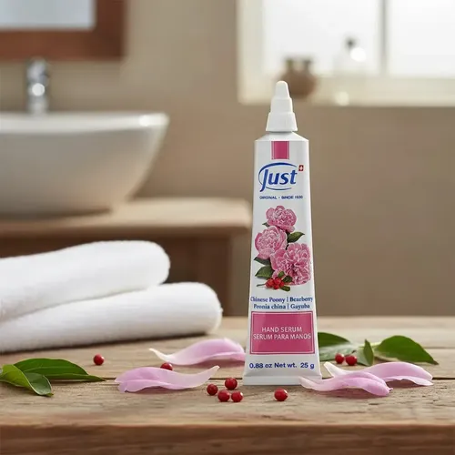 Sérum Para Manos Just – Peonia China y Gayuba