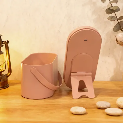 Set De Cosméticos Para Bolsos Portátiles Led De Gran Capacid