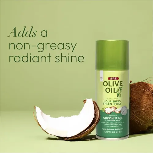 Aceite De Oliva Nutritivo Sheen Spray Ors Con Coco, 60 Ml (x