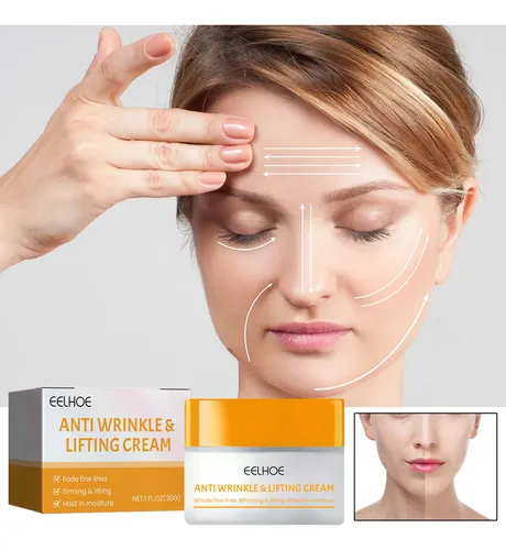 Crema Facial Antiarrugas Eelhoe Para Cuello Y Rostro