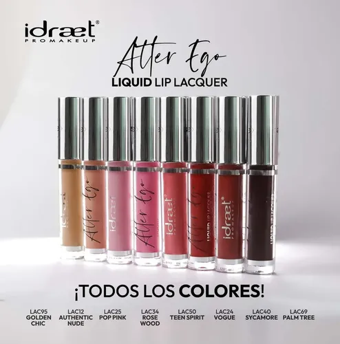 Laca Brillo Labial – Alter Ego Liquid Lip Lacquer – Idraet Color Rosa pálido