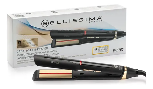 Planchita De Pelo Bellissima Italia Creativity Infrared Negro