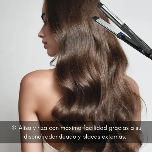 Plancha Pelo Gstyle Duo Gama Alisa Modela Ondas Oxy Active