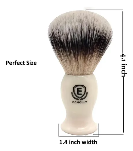 Pinceles De Afeitar Premium Para Hombres; Mango Ergonómico