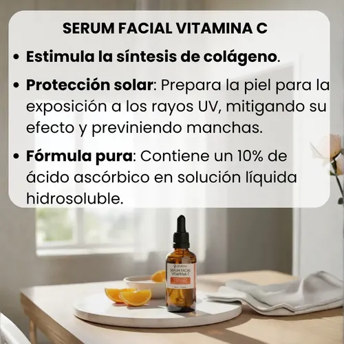 Vitamina C, Hialuronico, Niacinamida X 50ml Mejor Rutina Fac