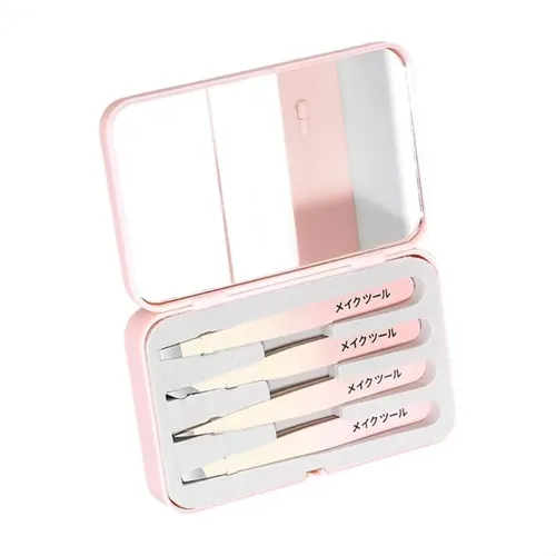 Set De Pinzas: Pinzas Profesionales De Acero Inoxidable