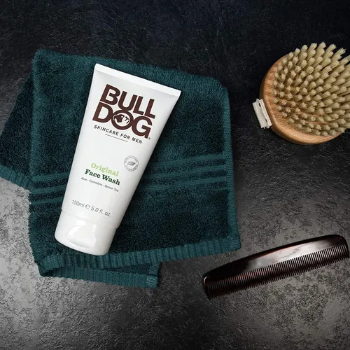 Gel Limpiador Facial Bulldog Hombre 2x150g