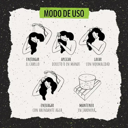 Shampoo Solido Natural Vegano Matcha 50gr – Humectante The Mash Store