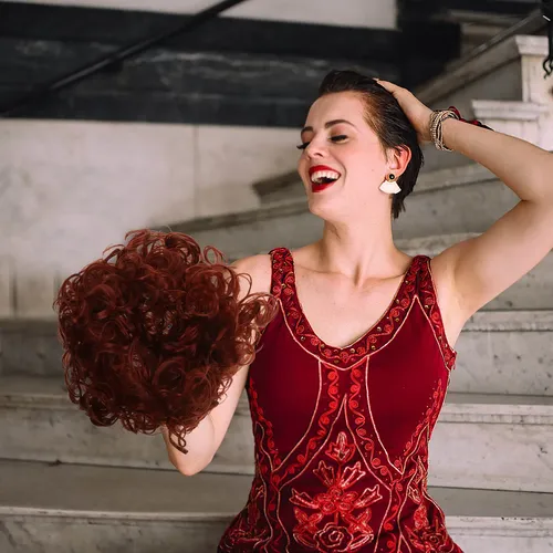Peluca Punk Rizada Afro Divertida Para Fiesta, Disfraz Corto
