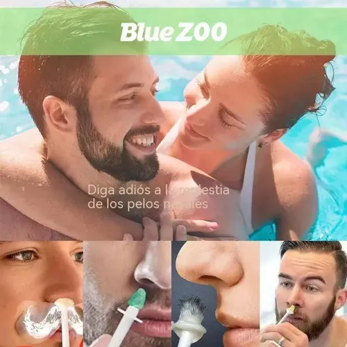 Kit Cera Nasal Bluezoo Eliminar Vello Nariz Limpieza Fosas