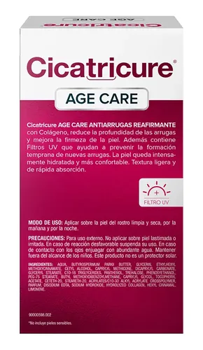 Cicatricure Age Care Antiarrugas Reafirmante Facial 50g Mome