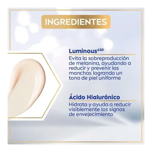 Crema Luminous 630 Noche Anti Manchas Y Reparadora X 50 Ml
