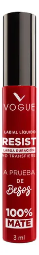 Pack Labial Liquido Vogue Resist Poderosa