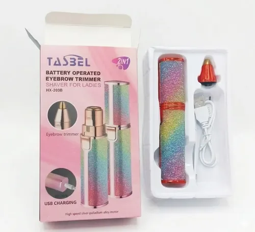 Kit Depilador Facial 2en1 Cejas Nariz + Piedra Depiladora