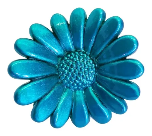 Broche De Pelo Flor Margaritas Colores X 12 Unidades