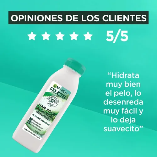 Acondicionador Garnier Fructis Hair Food Aloe 300 Ml