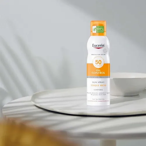 Eucerin Sun Protector Fps50 Spray Transparente Toque Seco