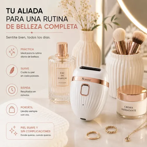 Depiladora Portatil Mujer Recargable Usb