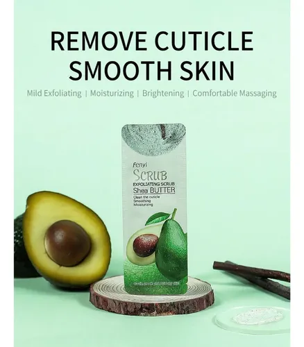 Exfoliante Corporal Con Manteca De Karité, Limpieza Profunda E Hi