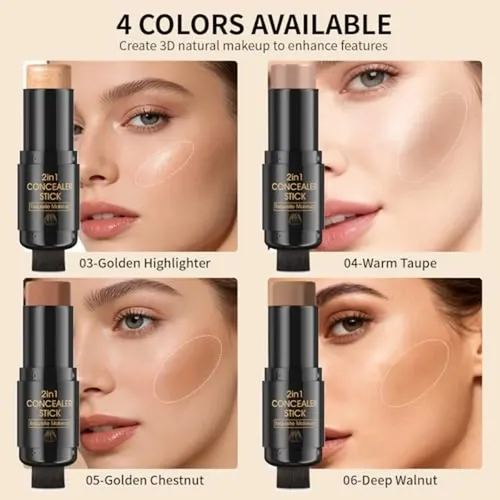 Barra De Maquillaje Iluminadora W3w, Iluminadores En Crema 2
