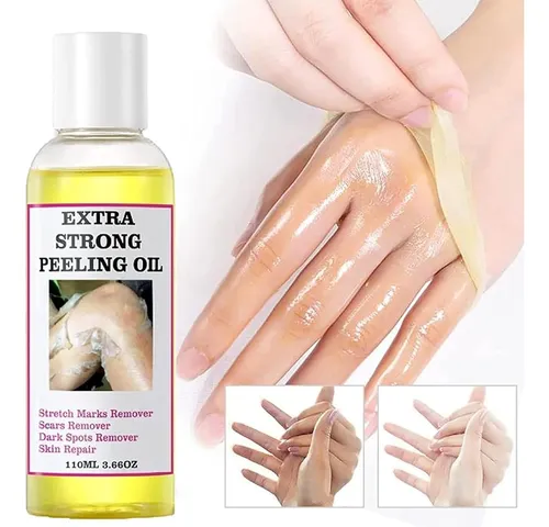 Aceite Exfoliante Amarillo Para Piel Oscura 220 Ml