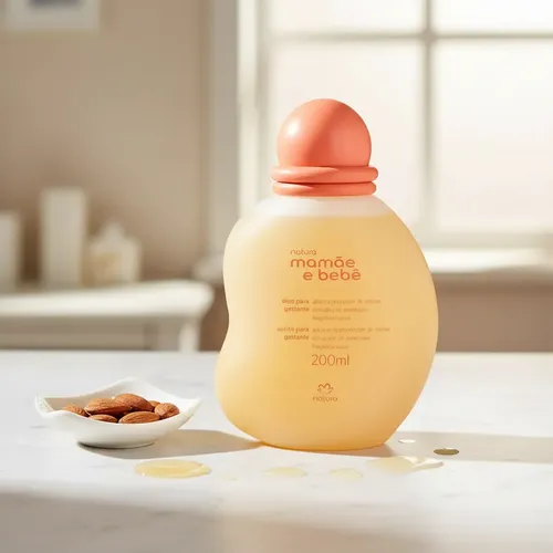 Aceite Natura Para Embarazadas Mamá Bebé 200ml