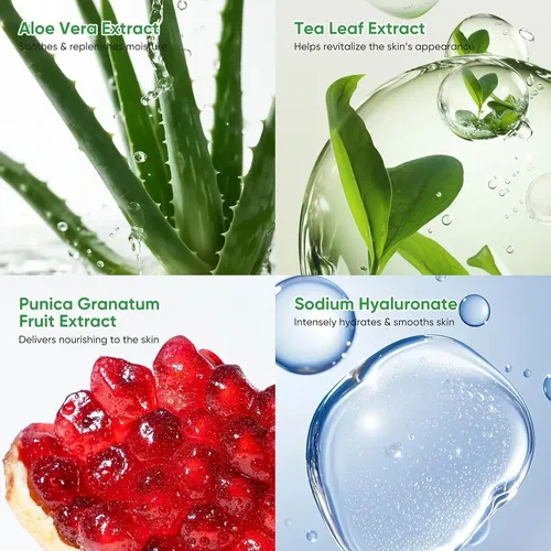 Mascarilla Facial Aloe Vera Hidratante 10 Unidades