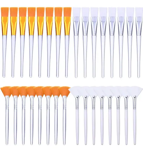 Set De Brochas Para Mascarillas Faciales, 32 Piezas