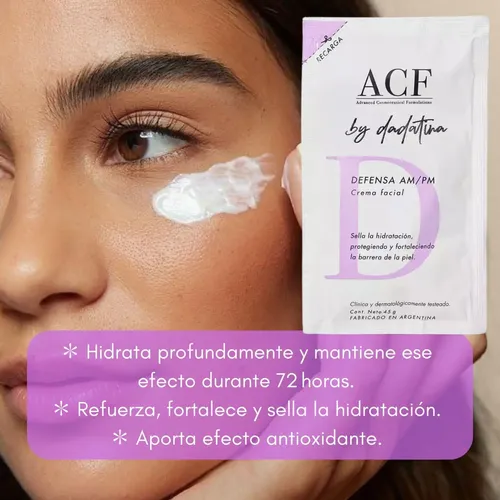Refill Dadatina Acf Crema Facial Defensa Repuesto Hidratante