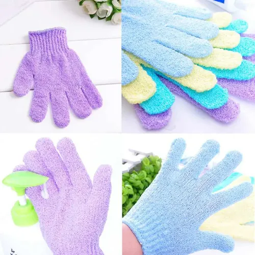 Guantes De Ducha Exfoliantes Para Baño, Spa Y Baño, 4 Unidad