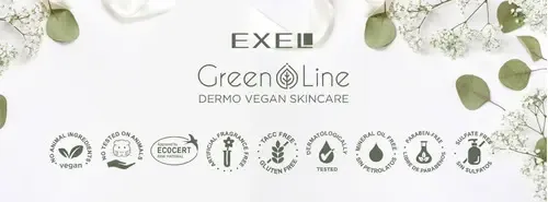 Mascara Exfoliante Doble Acción Exel Green Line Vegano 100ml