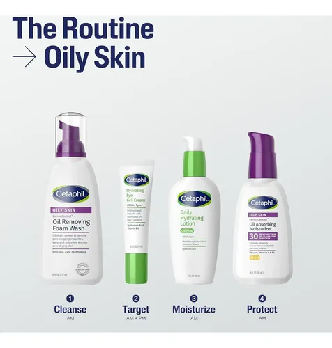 Hidratante Absorbente De Aceite Cetaphil Dermacontrol Spf