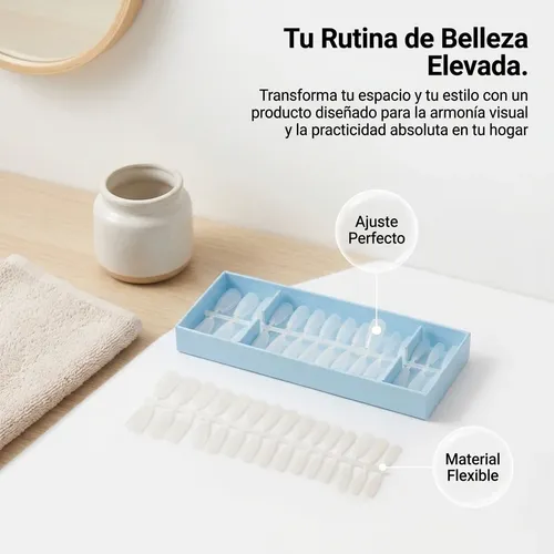 Tips Soft Coffin Mate Para Manicura Profesional 240pcs