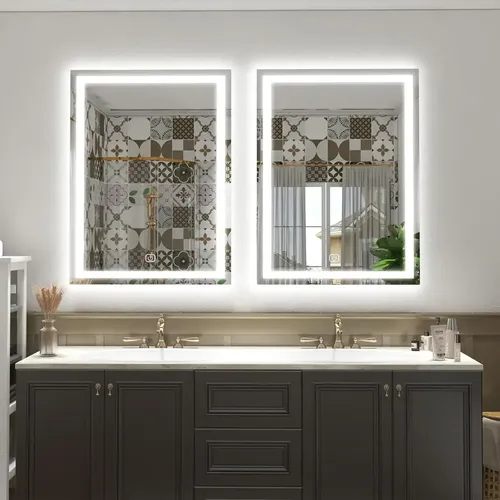 Dyc Espejo Luz Led Touch Pared Tocador Baño Vestidor 3